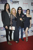 Nick Simmons, Shannon Tweed, Gene Simmons and Sophie Simmons