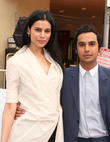 Kunal Nayyar and Neha Kapur