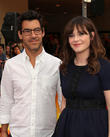 Zooey Deschanel and Jacob Pechenik