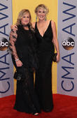 Sharon Stone and Kelly Stone