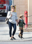 Hilary Duff and Luca Comrie