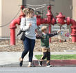 Hilary Duff and Luca Comrie