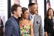 Ed Norton, Naomie Harris and Will Smith