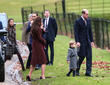 Prince William, Duke Of Cambridge, Prince George, Kate Middleton, Catherine Duchess Of Cambridge, Princess Charlotte and Pippa Middleton