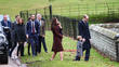 Duke Of Cambridge, Prince William, Catherine Duchess Of Cambridge, Prince George, Princess Charlotte, Kate Middleton, Pippa Middleton, James Middleton, Michael Middleton, Carole Middleton and James Matthews