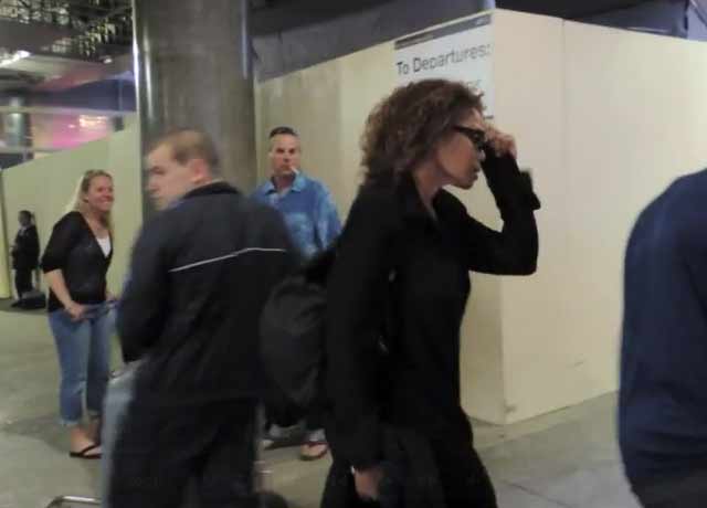 Janet Jackson Arrives At LAX Ahead Of Court Appearance